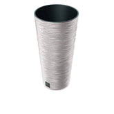 Prosperplast Furu Slim Eco Wood Planter 25x25x48cm - Eco White